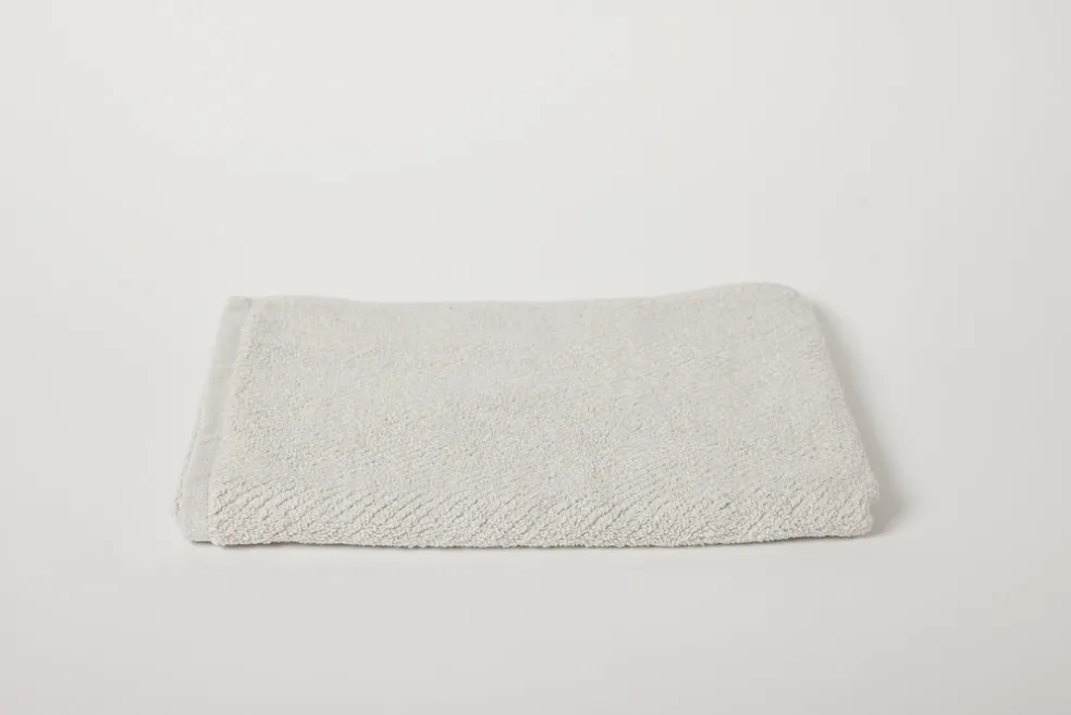 Air Weight Organic Hand Towel Fog