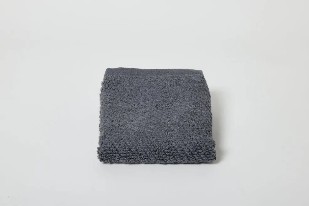 Air Weight Organic Wash Cloth Shadow