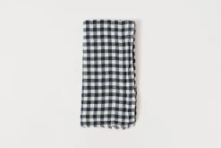 Anthracite Gingham Napkin