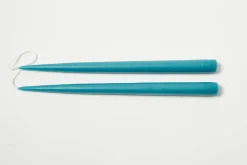 Antique Blue 13" Taper Candle