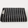 Black Stripes Hand Towel
