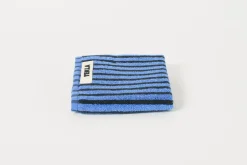 Blue and Black Guest Towel