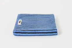 Blue and Black Hand Towel