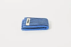 Blue and Black Washcloth