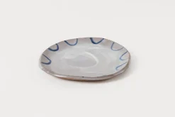 Blue Patterned 7" Plate B.