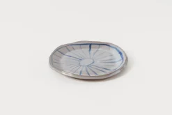 Blue Patterned 7" Plate E.