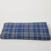 Blue Plaid 63 x 118 Tablelcoth