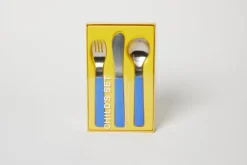 Childrens Flatware Set Blue