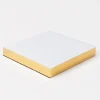 Classic Edged Pads Metallic Gold Large Square