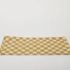Divya Hand Blocked Table Runner Mustard
