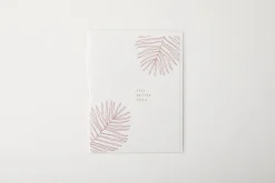 Feel better soon leaf card