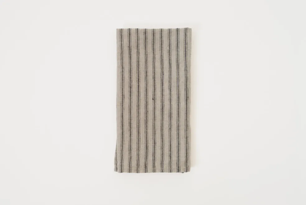 Flax Black Pyjama Napkin