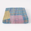 Floral Kantha Quilt C.