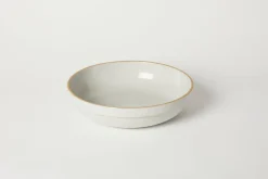 Gloss Grey Large Rounded Bowl