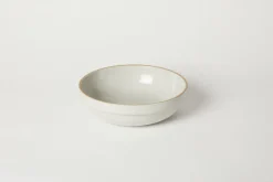 Gloss Grey Medium Rounded Bowl