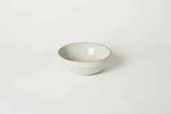 Gloss Grey Small Rounded Bowl