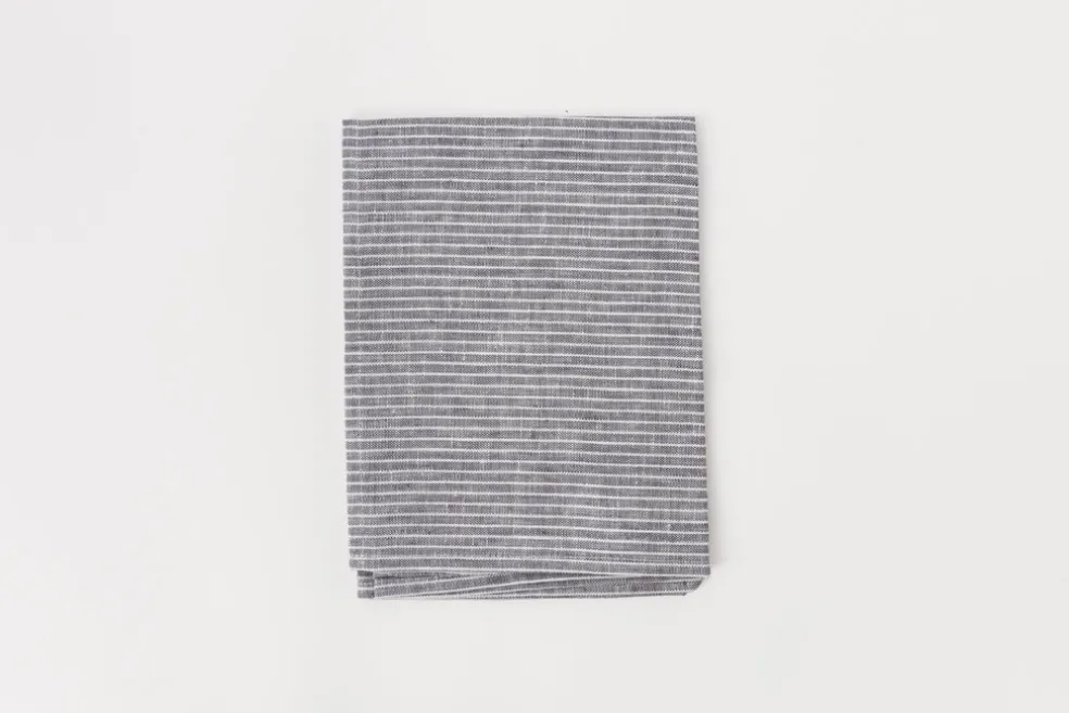Grey White Stripe Kitchen Cloth
