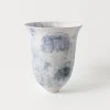 Hoa Mai Vase - Tea Dust with Moss