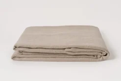Hudson Blanket Queen - Flax