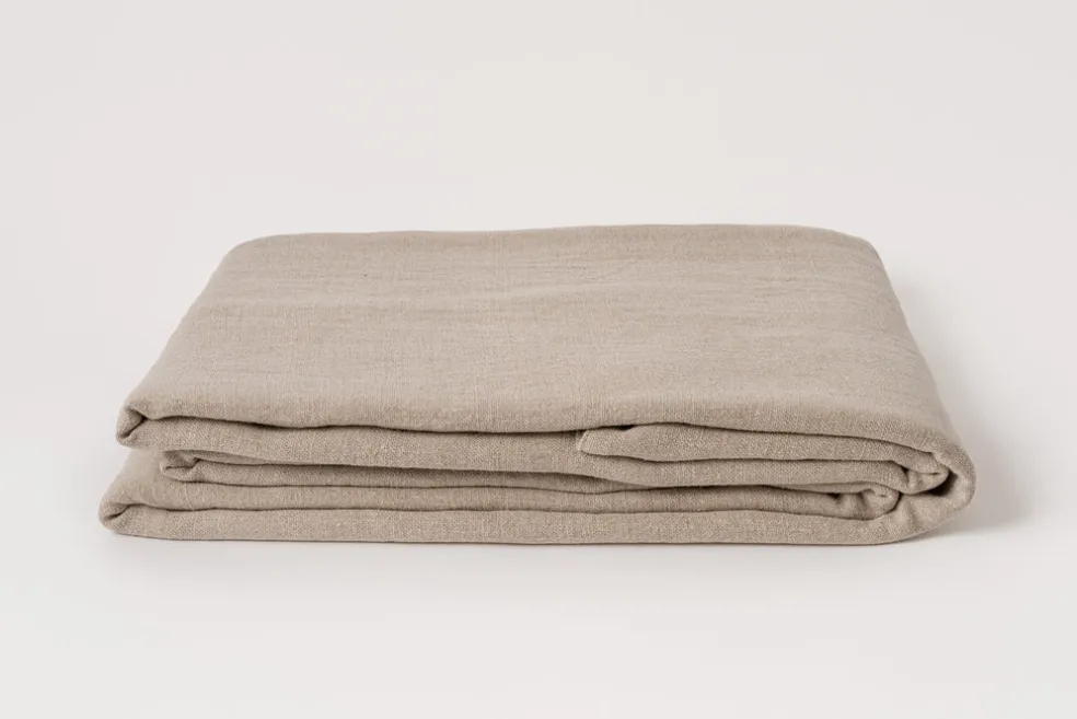 Hudson Blanket Queen - Flax