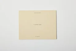 I Love You No. 01 - Single Card Sand