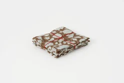 Iris Cappuccino Set of 4 Napkins