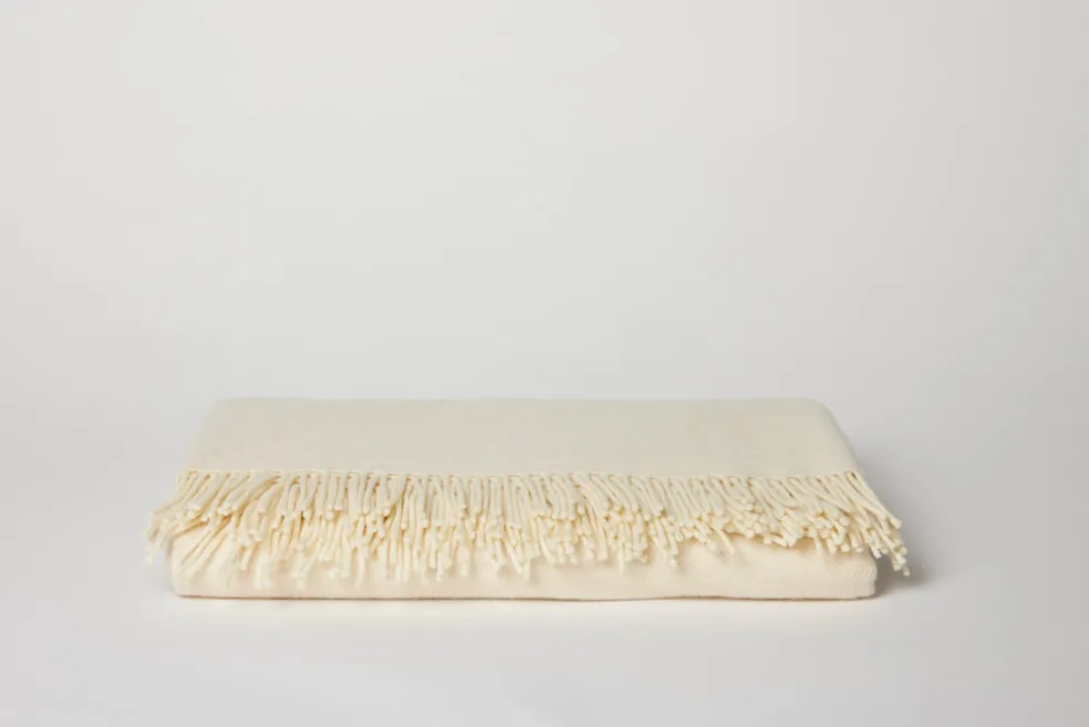 Linen Wool Throw