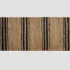 Natural & Indigo River Ticking Runner 2'7x6'