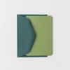 Pack of 5 Mini Cards and 5 Mini Envelopes - Grass and Green