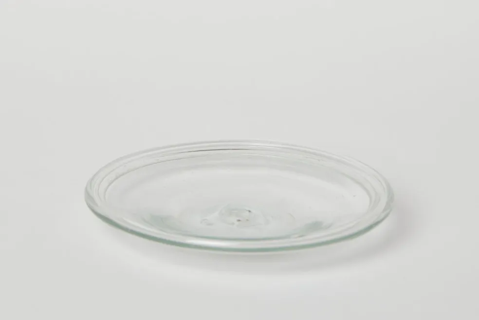 4" Recycled Glass Plate