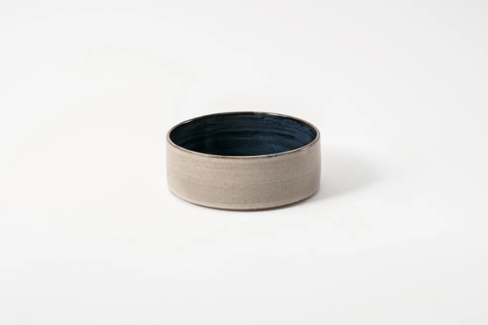 Shallow Bowl Small, Cobalt