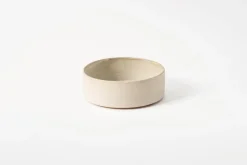 Shallow Bowl Small, Matte White