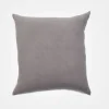 Simple Linen Pillow 22 x 22 Dark Grey