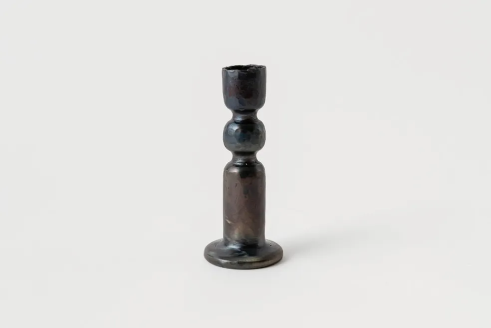 Small Urbino Iron Candleholder