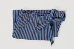 Verneuil Stripes Cotton Poplin Pyjamas Pants Small