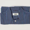 Verneuil Stripes Cotton Poplin Pyjamas Shirt Medium