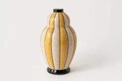Vintage Boch Frères Keramis Vase