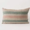 Vintage Grain Sack Pillow 12 x 20 #5