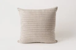 Vintage Grain Sack Pillow 18 x 18 K.