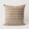 Vintage Grain Sack Pillow 18 x 18 L.