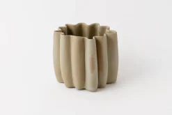 Wavy Ash Vessel