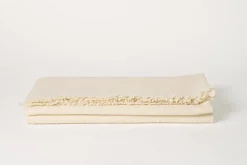 White Wool Throw